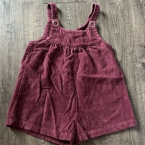 Maroon Zara jumper/shorts
